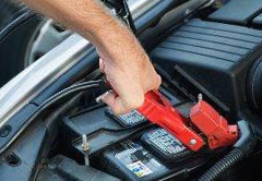 Auto accu opladen Auto accu opladen